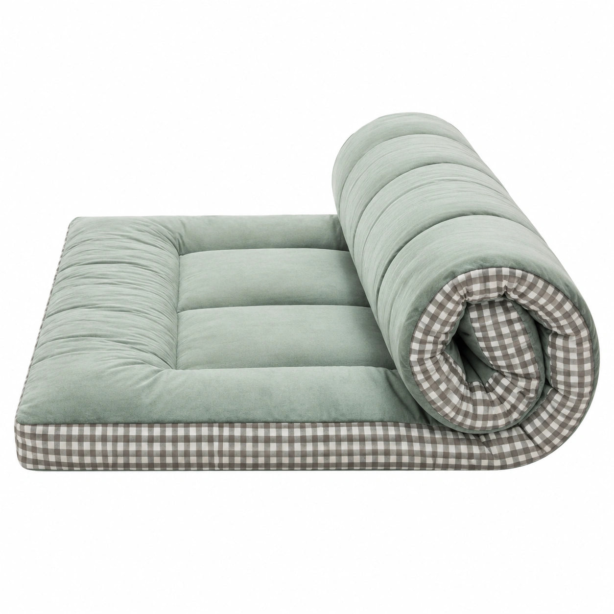 Bequeme Futon-Matratze 7 cm, tragbar und vielseitig, ideal für Zuhause und Reisen, perfekt für Queensize-Betten