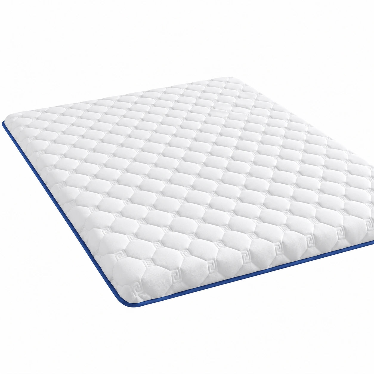Komfortable faltbare Futon-Matratze, Japanischer Stil, in Weiß, für Einzel-, Doppel- und Queensize-Betten, 135x200 cm