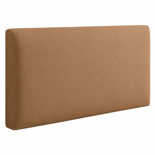 Stretch-Samt Kopfteilbezug für King-Size Betten, Staubschutz, Dekor für Schlafzimmer, Kaffee