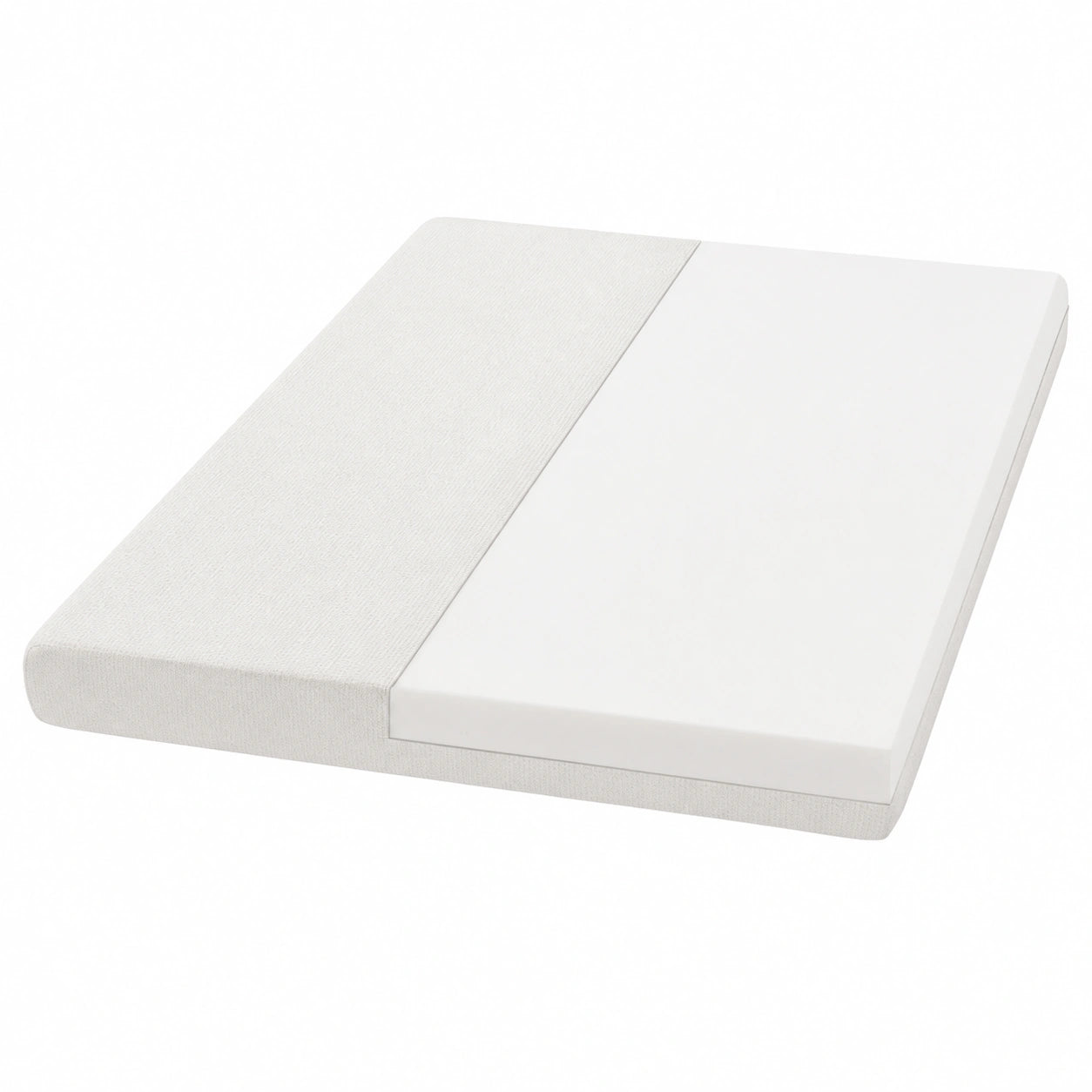 Modernes Polsterbett 180x200 cm mit LED, Matratze und Stauraum