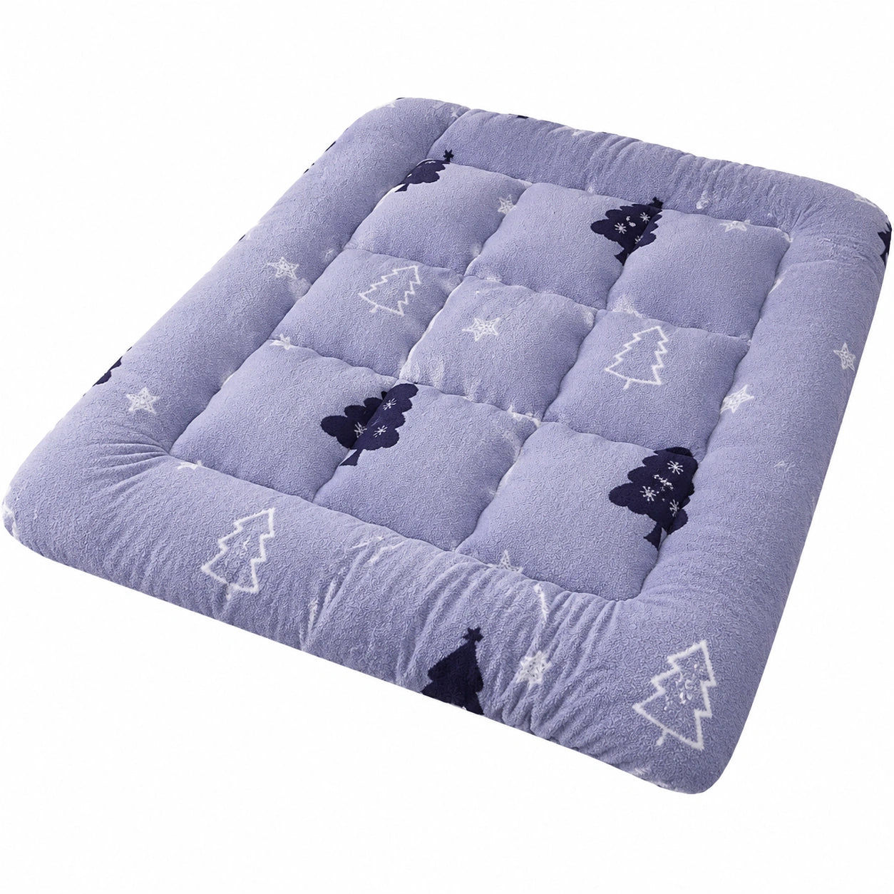 Luxuriöse Sherpa-Matratzenauflage, extra dick, für Doppelbetten, 90x200 cm, atmungsaktiv und bequem