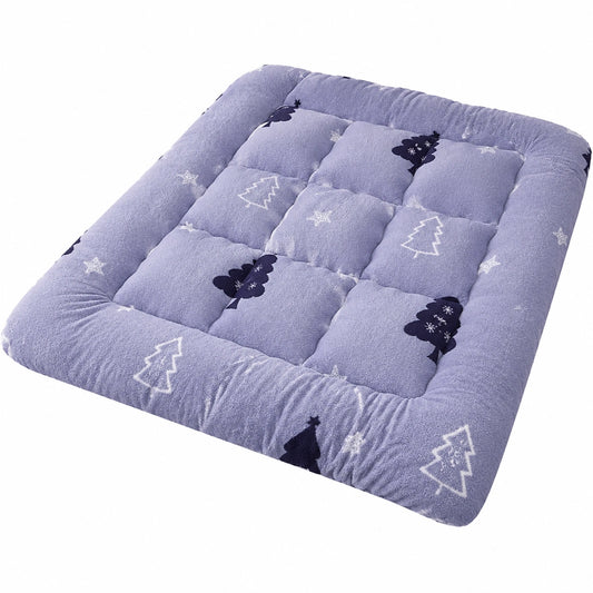 Luxuriöse Sherpa-Matratzenauflage, extra dick, für Doppelbetten, 90x200 cm, atmungsaktiv und bequem