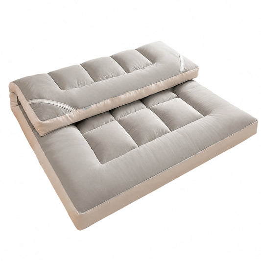Japanische Futon-Matratze, tragbar und aufrollbar für Einzel- bis Queensize-Betten, ideal für Camping und Zuhause, atmungsaktiv und komfortabel